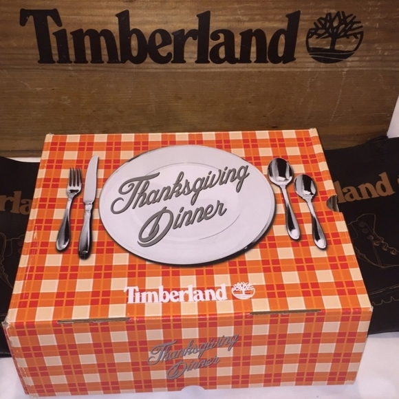 Timberlands Limited Edition Thanksgiving Dinner youth sz 5.5 - Picture 7 of 7